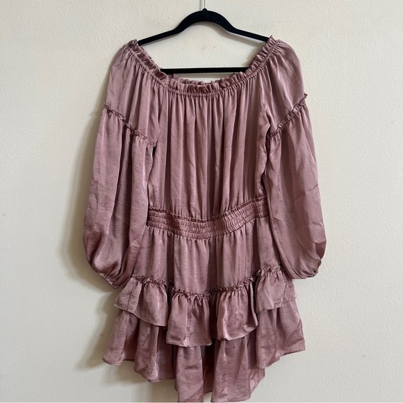 MISA Los Angeles Romi Dress In Mauve Small - Picture 3 of 8